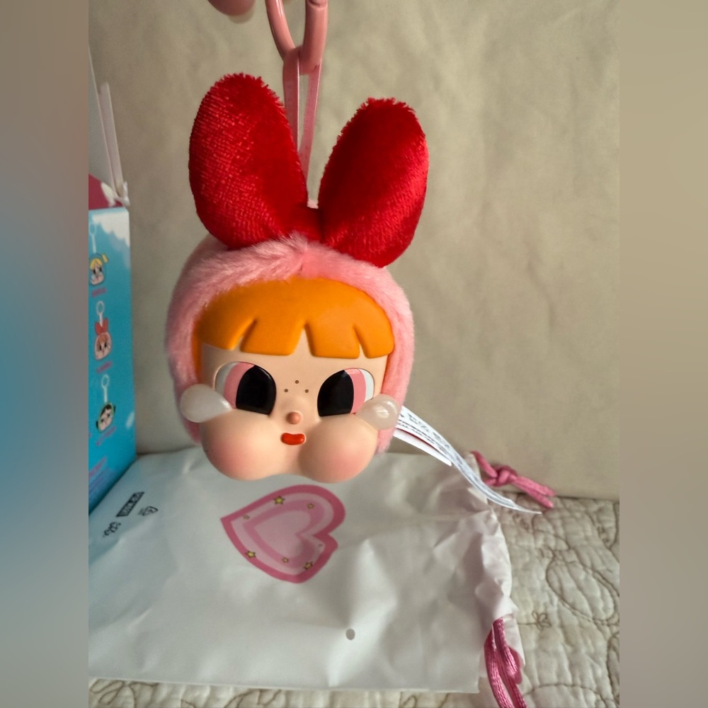 CRYBABY x Powerpuff Girls Series Vinyl Plush Blind Box - Blossom 🎀
